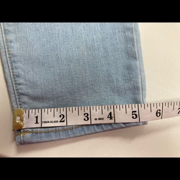 OLD NAVY‎ Super skinny mid rise women’s jeans 10  Inseam 28”  Blue - Picture 7 of 10